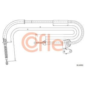 Handbremsseil 92.10.4302