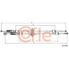 Acquista Cavo comando, Cambio manuale da COFLE 92.11.3293 a buon mercato per soli 112,71 €