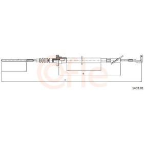 Acquista Cavo frizione da COFLE 92.1402.01 a buon mercato per soli 9,76 €