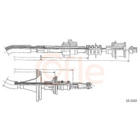 Acquista Cavo frizione da COFLE 92.15.1315 a buon mercato per soli 23,79 €