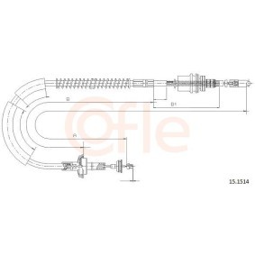 Acquista Cavo frizione da COFLE 92.15.1514 a buon mercato per soli 19,72 €