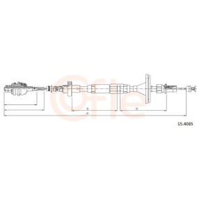Acquista Cavo frizione da COFLE 92.15.4085 a buon mercato per soli 22,13 €