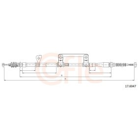Acquista Cavo freno a mano da COFLE 92.17.2202 a buon mercato per soli 23,09 €