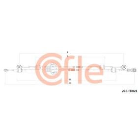 Acquista Cavo comando, Cambio manuale da COFLE 92.2CB.FD021 a buon mercato per soli 77,94 €
