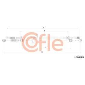 Acquista Cavo comando, Cambio manuale da COFLE 92.2CB.HY005 a buon mercato per soli 103,70 €
