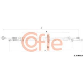 Acquista Cavo comando, Cambio manuale da COFLE 92.2CB.HY009 a buon mercato per soli 83,37 €