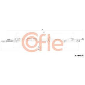 Seilzug, Schaltgetriebe 92.2CB.ME002