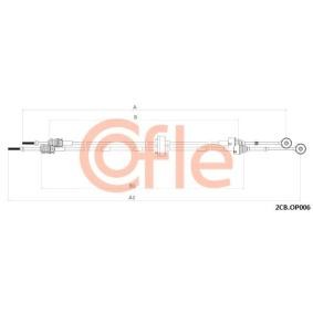 Acquista Cavo comando, Cambio manuale da COFLE 92.2CB.OP006 a buon mercato per soli 57,48 €