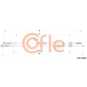 Acquista Cavo comando, Cambio manuale da COFLE 92.2CB.TY004 a buon mercato per soli 89,54 €