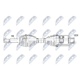 Antriebswelle von NTY NPW-CH-082