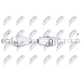 Comprar Árbol de transmisión de NTY NPW-CT-079 a bajo precio de 251,87 €