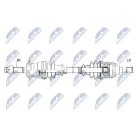 Antriebswelle für DAIHATSU von NTY
