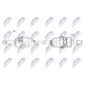 Comprar Árbol de transmisión de NTY NPW-KA-356 a bajo precio de 120,84 €