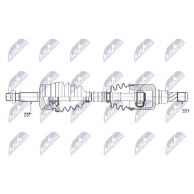 Comprar Árbol de transmisión de NTY NPW-ME-118 a bajo precio de 151,67 €