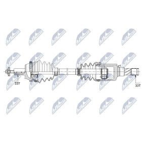 Antriebswelle NPW-ME-120