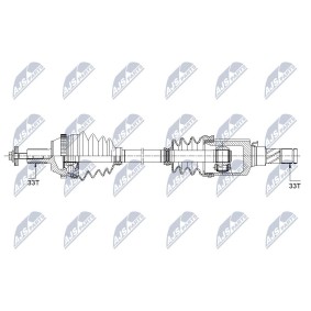 Comprar Árbol de transmisión de NTY NPW-ME-122 a bajo precio de 176,78 €