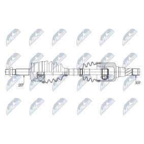 Comprar Árbol de transmisión de NTY NPW-ME-124 a bajo precio de 188,12 €