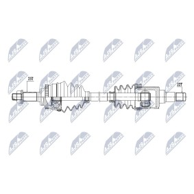 Comprar Árbol de transmisión de NTY NPW-SU-031 a bajo precio de 129,59 €