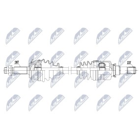 Comprar Árbol de transmisión de NTY NPW-TY-113 a bajo precio de 187,90 €