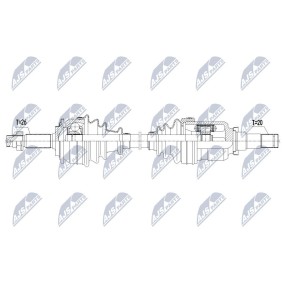 Comprar Árbol de transmisión de NTY NPW-TY-117 a bajo precio de 229,36 €