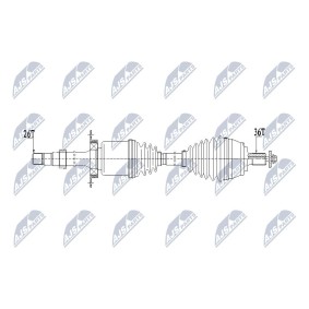 Comprar Árbol de transmisión de NTY NPW-VV-133 a bajo precio de 204,30 €