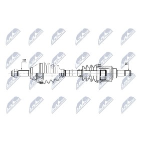 Comprar Árbol de transmisión de NTY NPW-VW-155 a bajo precio de 140,24 €