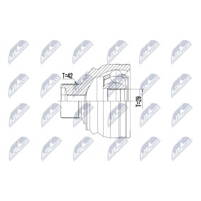 Comprar Junta homocinética de NTY NPZ-AU-056 a bajo precio de 68,57 €