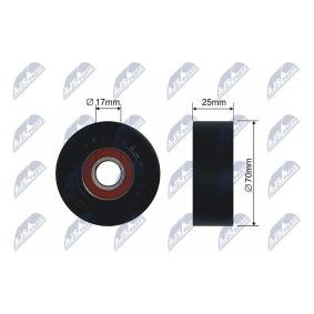 Compre Rolo tensor, correia trapezoidal estriada da NTY RNK-CH-010A a um preço baixo por 17,24 €