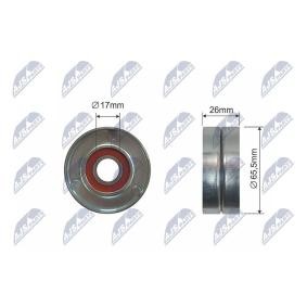 Compre Rolo tensor, correia trapezoidal estriada da NTY RNK-MS-017 a um preço baixo por 19,95 €