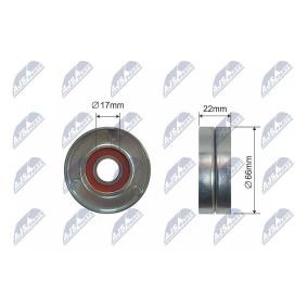 Compre Rolo tensor, correia trapezoidal estriada da NTY RNK-PL-012 a um preço baixo por 19,95 €