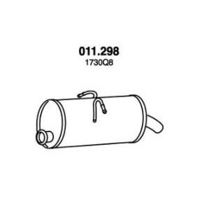 Endschalldämpfer 011.298 von PEDOL günstig für 59,27 € online kaufen