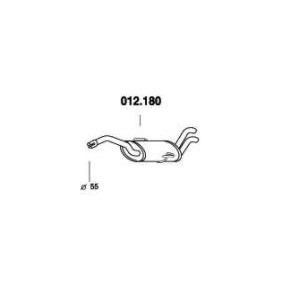 Endschalldämpfer 012.180 von PEDOL günstig für 75,42 € online kaufen