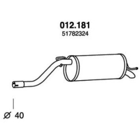 Endschalldämpfer 012.181 von PEDOL günstig für 68,40 € online kaufen