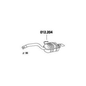 Endschalldämpfer 012.204 von PEDOL günstig für 102,32 € online kaufen