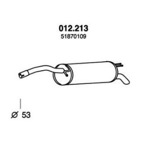 Endschalldämpfer 012.213 von PEDOL günstig für 70,78 € online kaufen
