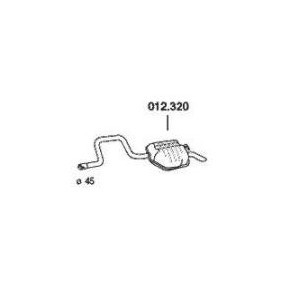 Endschalldämpfer 012.320 von PEDOL günstig für 82,63 € online kaufen