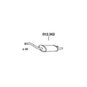 Endschalldämpfer 012.342 von PEDOL günstig für 59,31 € online kaufen