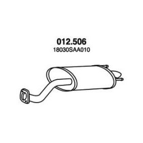 Endschalldämpfer 012.506 von PEDOL günstig für 65,52 € online kaufen