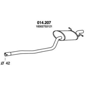 Endschalldämpfer 014.207 von PEDOL günstig für 111,81 € online kaufen