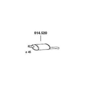 Endschalldämpfer 014.520 von PEDOL günstig für 46,83 € online kaufen