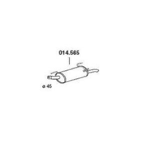 Endschalldämpfer 014.565 von PEDOL günstig für 53,13 € online kaufen