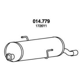 Endschalldämpfer 014.779 von PEDOL günstig für 39,42 € online kaufen