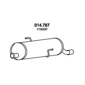 Endschalldämpfer 014.787 von PEDOL günstig für 72,83 € online kaufen