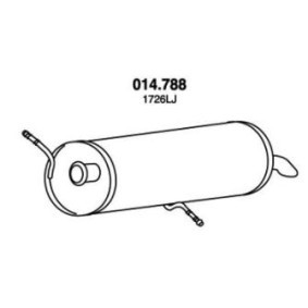 Endschalldämpfer 014.788 von PEDOL günstig für 66,66 € online kaufen