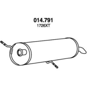Endschalldämpfer 014.791 von PEDOL günstig für 63,16 € online kaufen