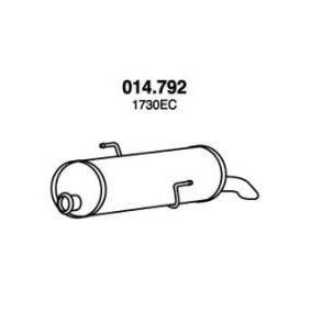 Endschalldämpfer 014.792 von PEDOL günstig für 55,91 € online kaufen