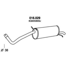 Endschalldämpfer 016.029 von PEDOL günstig für 71,05 € online kaufen