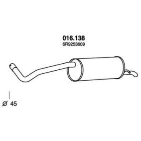 Endschalldämpfer 016.138 von PEDOL günstig für 68,77 € online kaufen