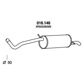 Endschalldämpfer 016.146 von PEDOL günstig für 68,77 € online kaufen