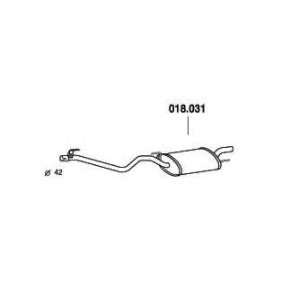 Endschalldämpfer 018.031 von PEDOL günstig für 61,27 € online kaufen